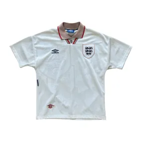 1993-95 Umbro England Home Shirt - Medium