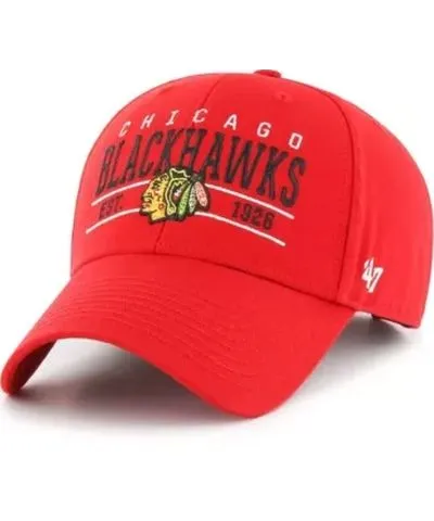 '47 Men's NHL Chicago Blackhawks Centerline MVP Adjustable Hat