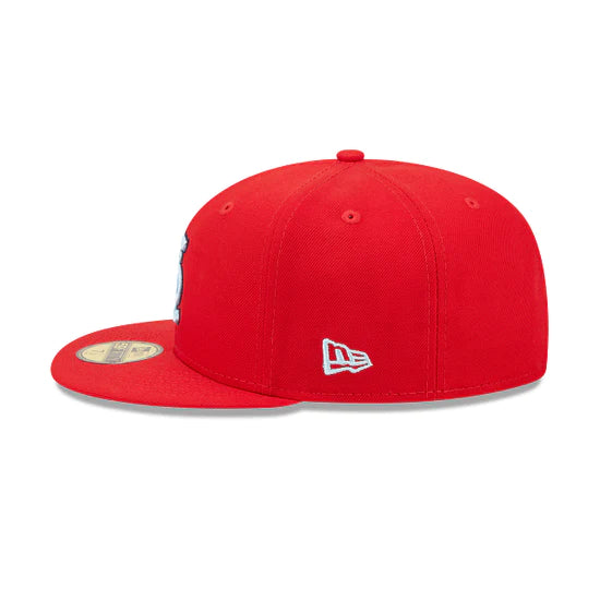 [60243780] St. Louis Cardinals 11 WS Cloud Under Red 59FIFTY Mens Fitted Hat