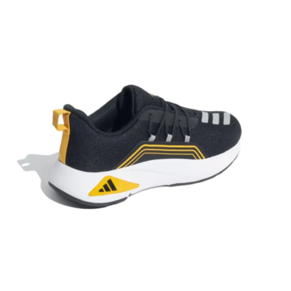 Adidas Men's Flash Tech Running Shoe (Core Black/Dove Grey/Preloved Yellow)