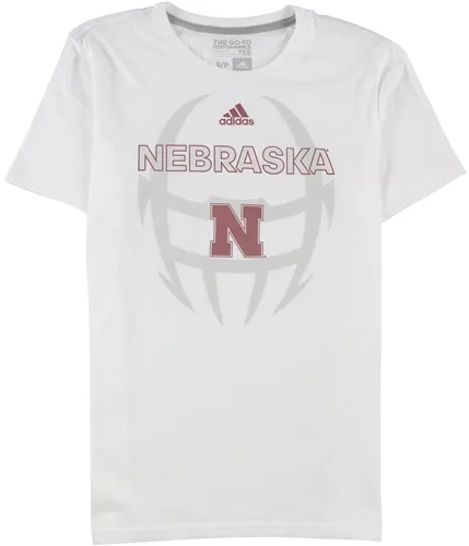 Adidas Mens Nebraska Graphic T-Shirt, TW1