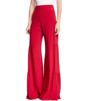 Alexis Womens Shirred Silk Wide Leg Dress Pants