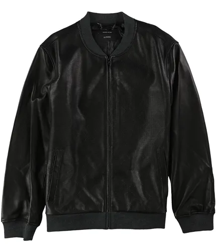 Alfani Mens Perforated Motorcycle Jacket