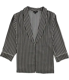 Alfani Womens Striped Jacket