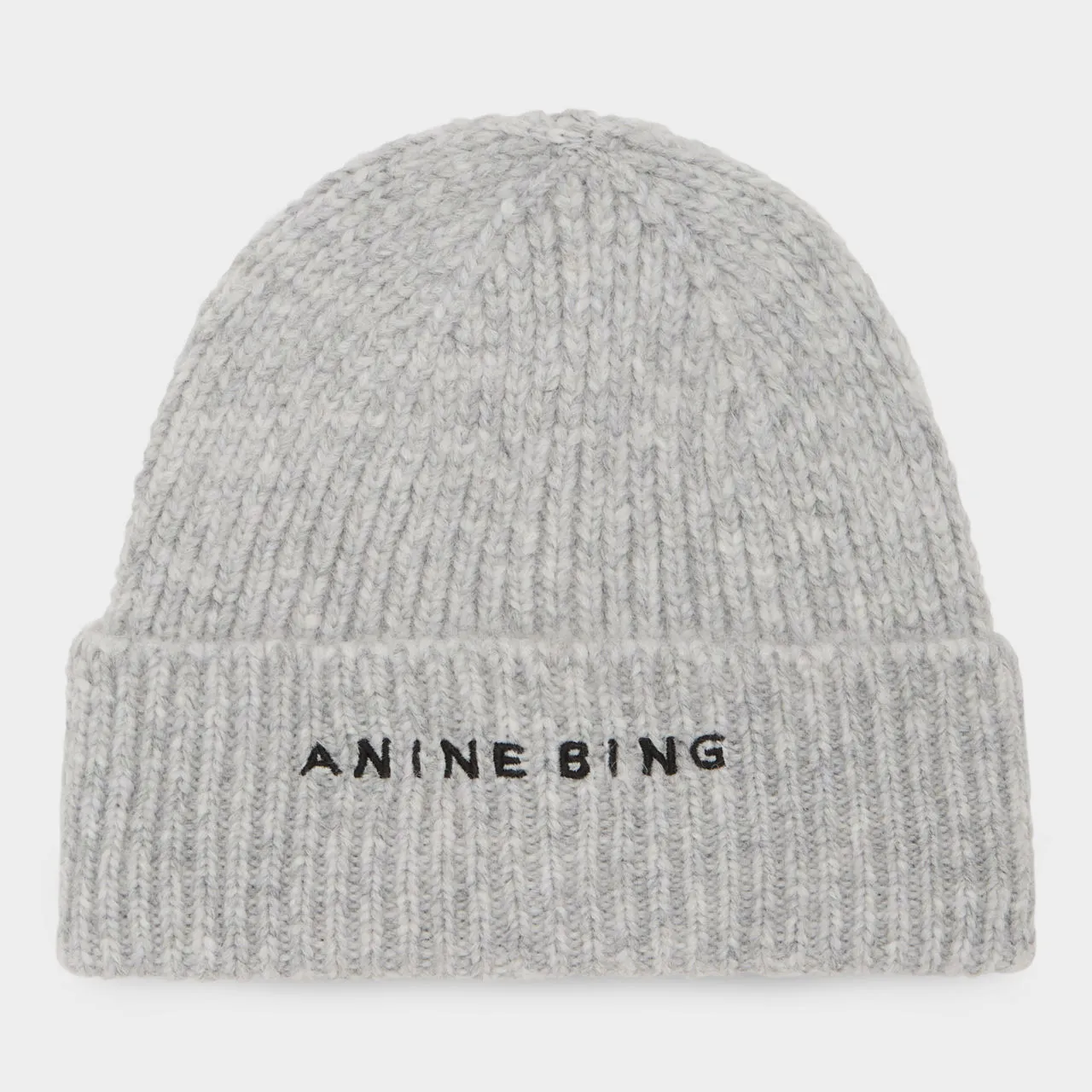 ANINE BING Elia Beanie Hat - Light Heather Grey