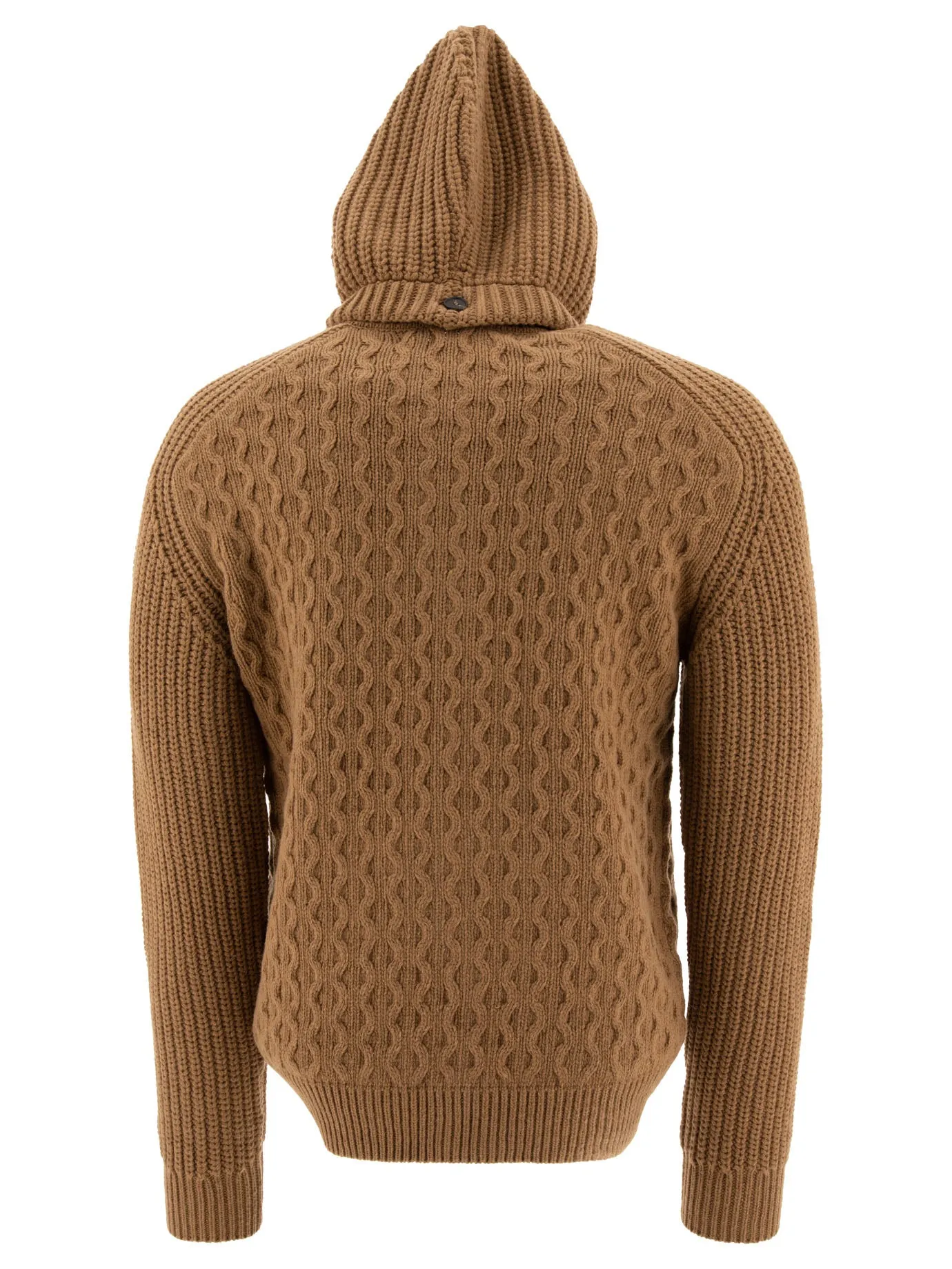 ASPEN HOODED SWEATER WITH ZIPPER