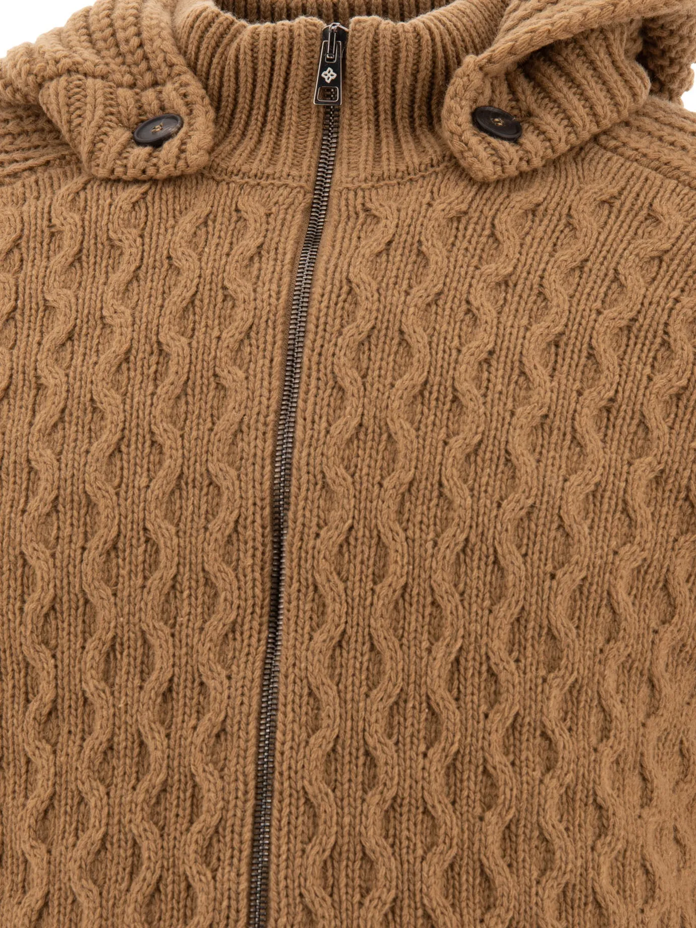 ASPEN HOODED SWEATER WITH ZIPPER