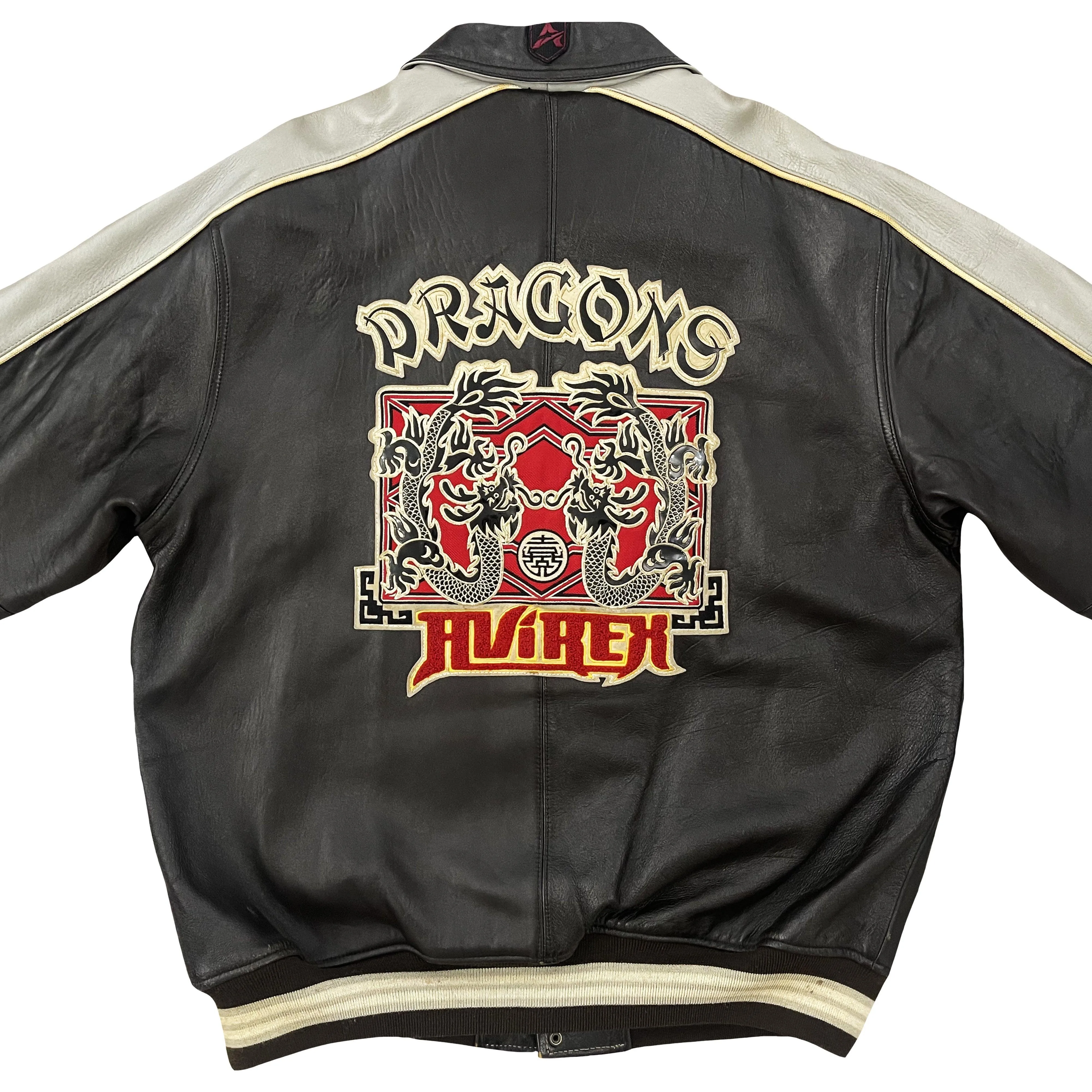 Avirex Leather Varsity Jacket