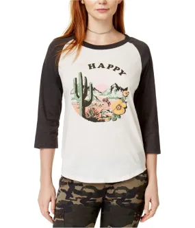 Ban.Do Womens Happy Graphic T-Shirt