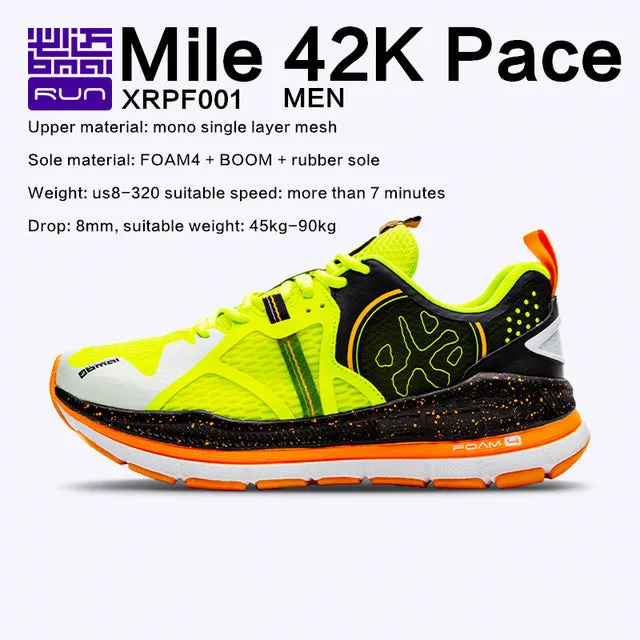 BMAI 42K Marathon Running Shoes for Men Outdoor Gym Trainers Sneakers