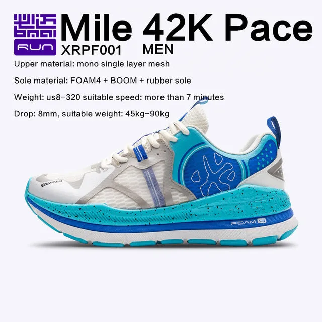 BMAI 42K Marathon Running Shoes for Men Outdoor Gym Trainers Sneakers