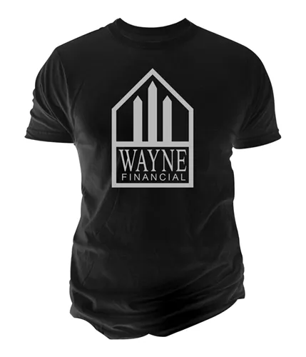 Changes Mens Wayne Financial Graphic T-Shirt