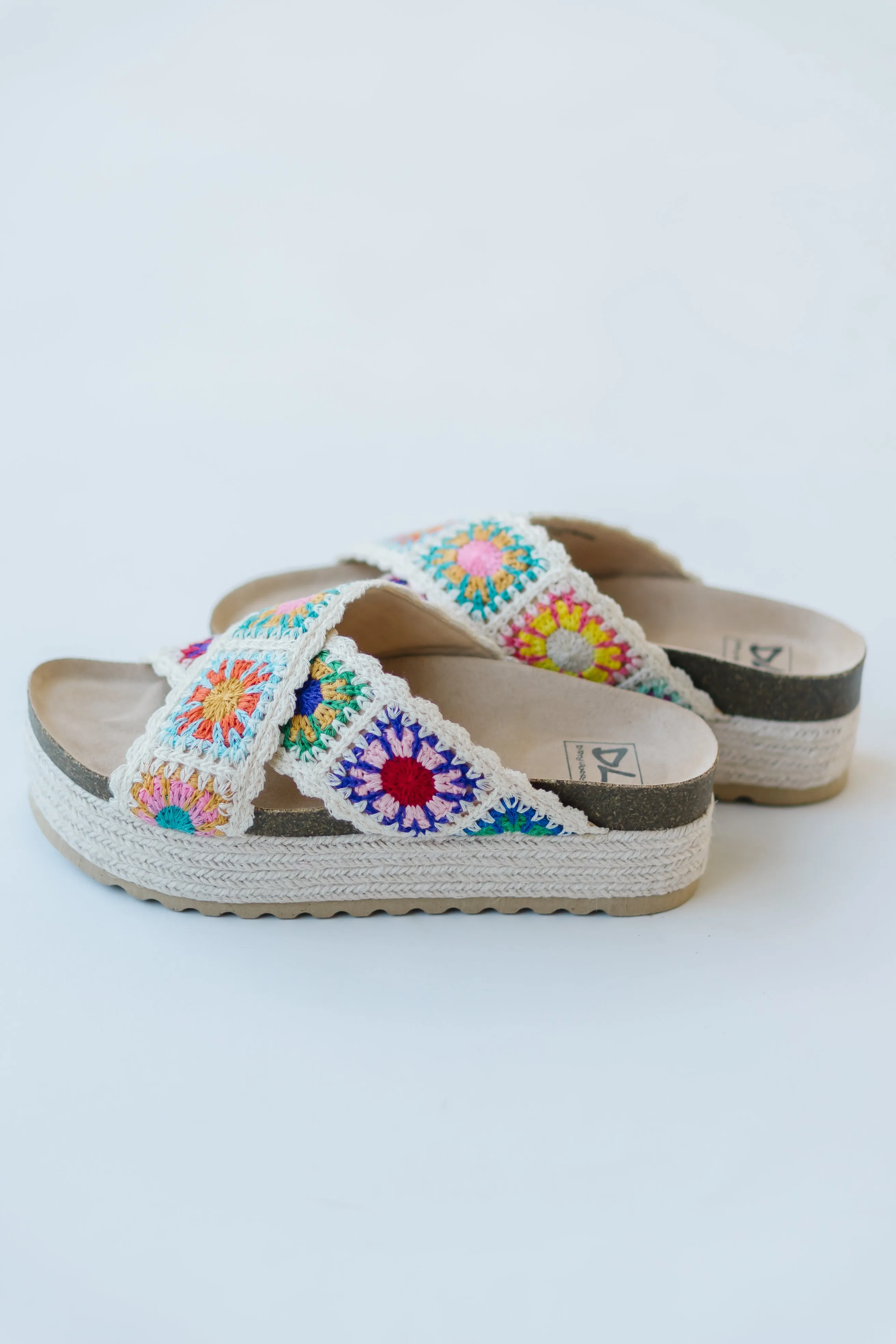 Chinese Laundry: Plays Crochet Sandal in Natural