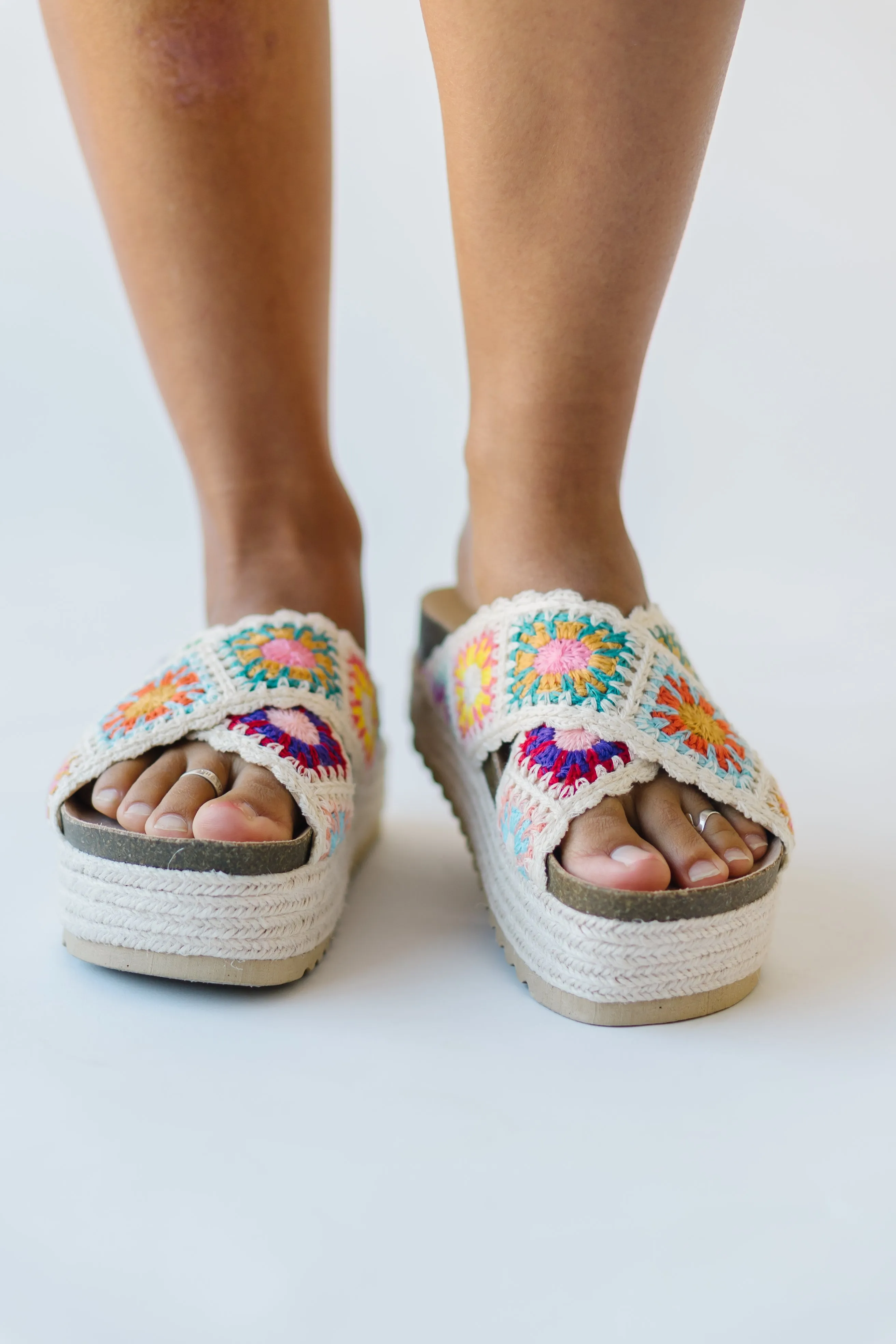 Chinese Laundry: Plays Crochet Sandal in Natural