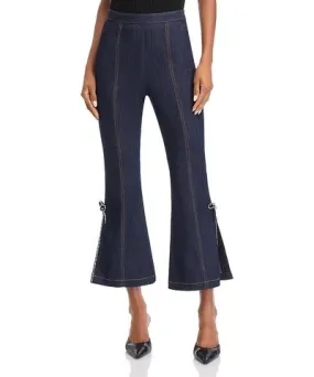 cinq a sept Ayleen High Rise Cropped Flared Jeans in Indigo