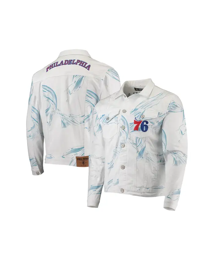 Conroy Philadelphia 76ers Denim Jacket - William Jacket