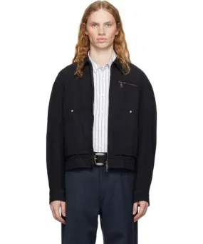 COOR Black Over Dying Faded Work Jacket