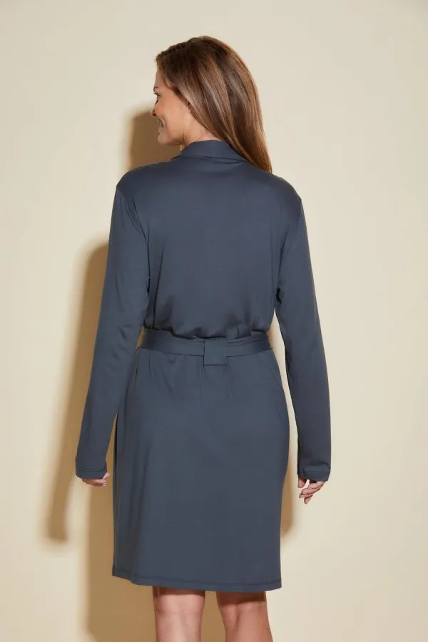 Cosabella Long Sleeve Robe with Pockets