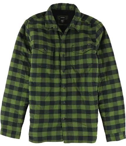 Dickies Mens Fleece Plaid Shirt Jacket