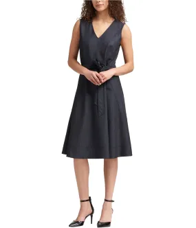 Dkny Womens Denim A-Line Dress