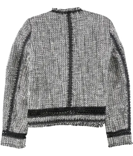 Elie Tahari Womens Liri Tweed Jacket