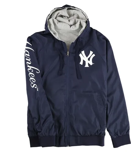 G-Iii Sports Mens New York Yankees Reversible Track Jacket