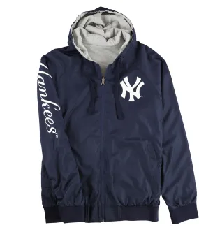 G-Iii Sports Mens New York Yankees Reversible Track Jacket