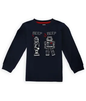 Gymboree Boys Robot Love Graphic T-Shirt