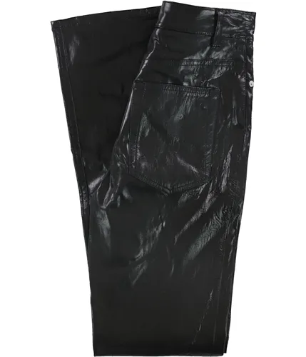 Helmut Lang Womens Patent Casual Trouser Pants