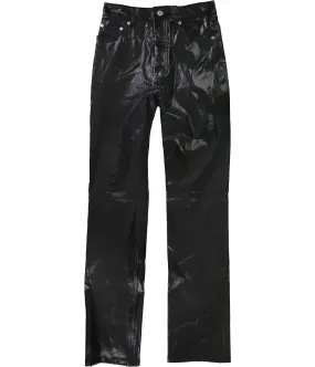 Helmut Lang Womens Patent Casual Trouser Pants