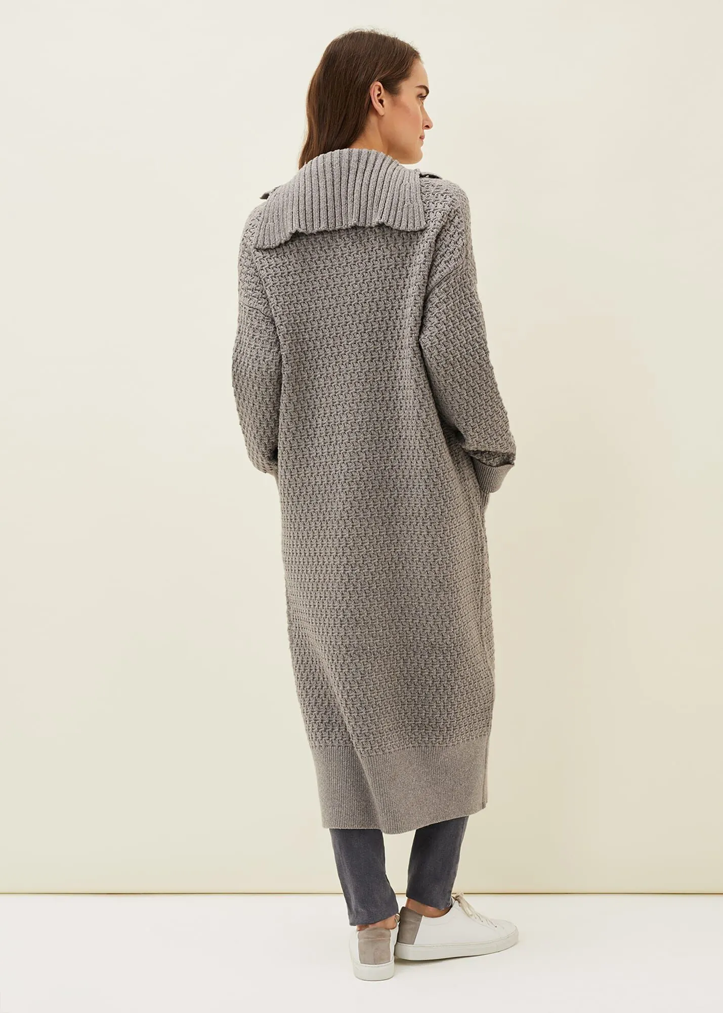 Holly Chunky Knitted Coat