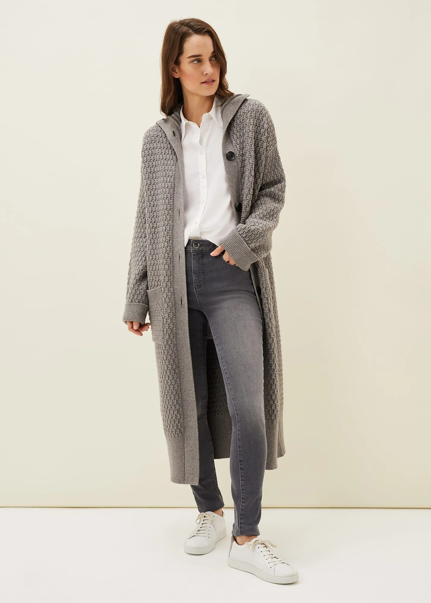 Holly Chunky Knitted Coat