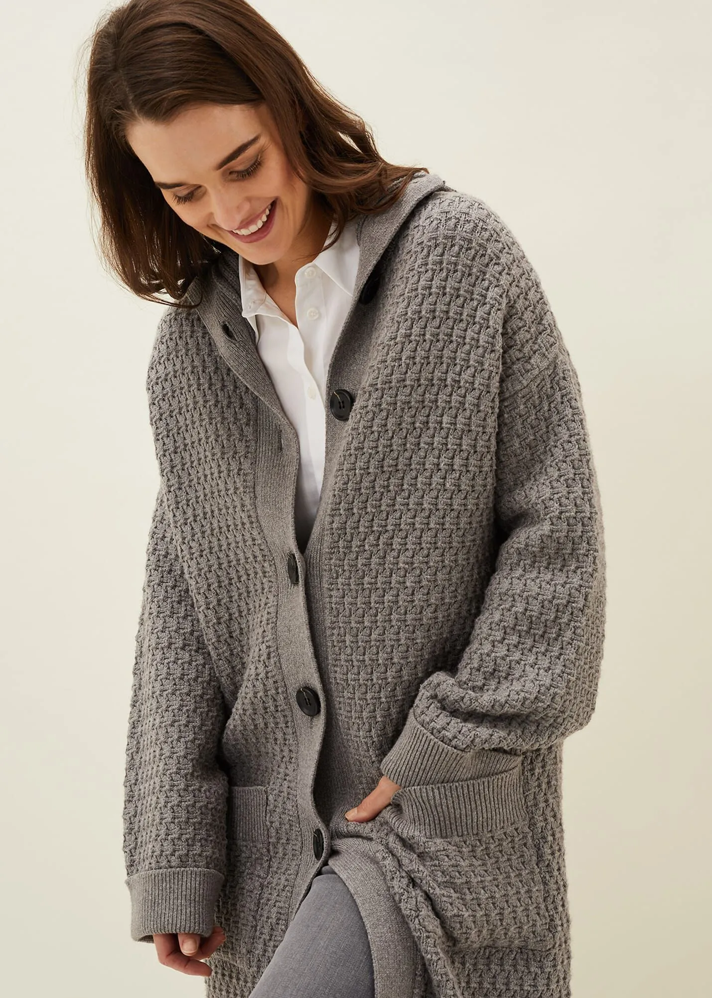 Holly Chunky Knitted Coat