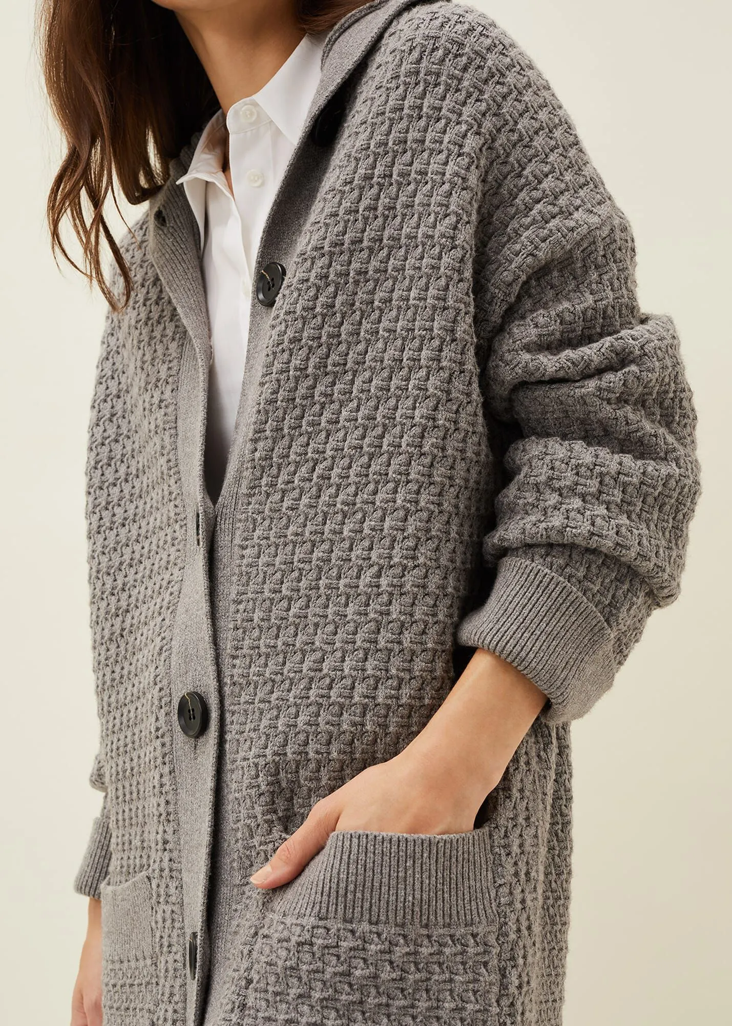 Holly Chunky Knitted Coat