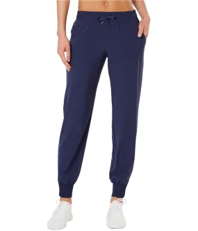 Ideology Womens Drawstrings Athletic Jogger Pants