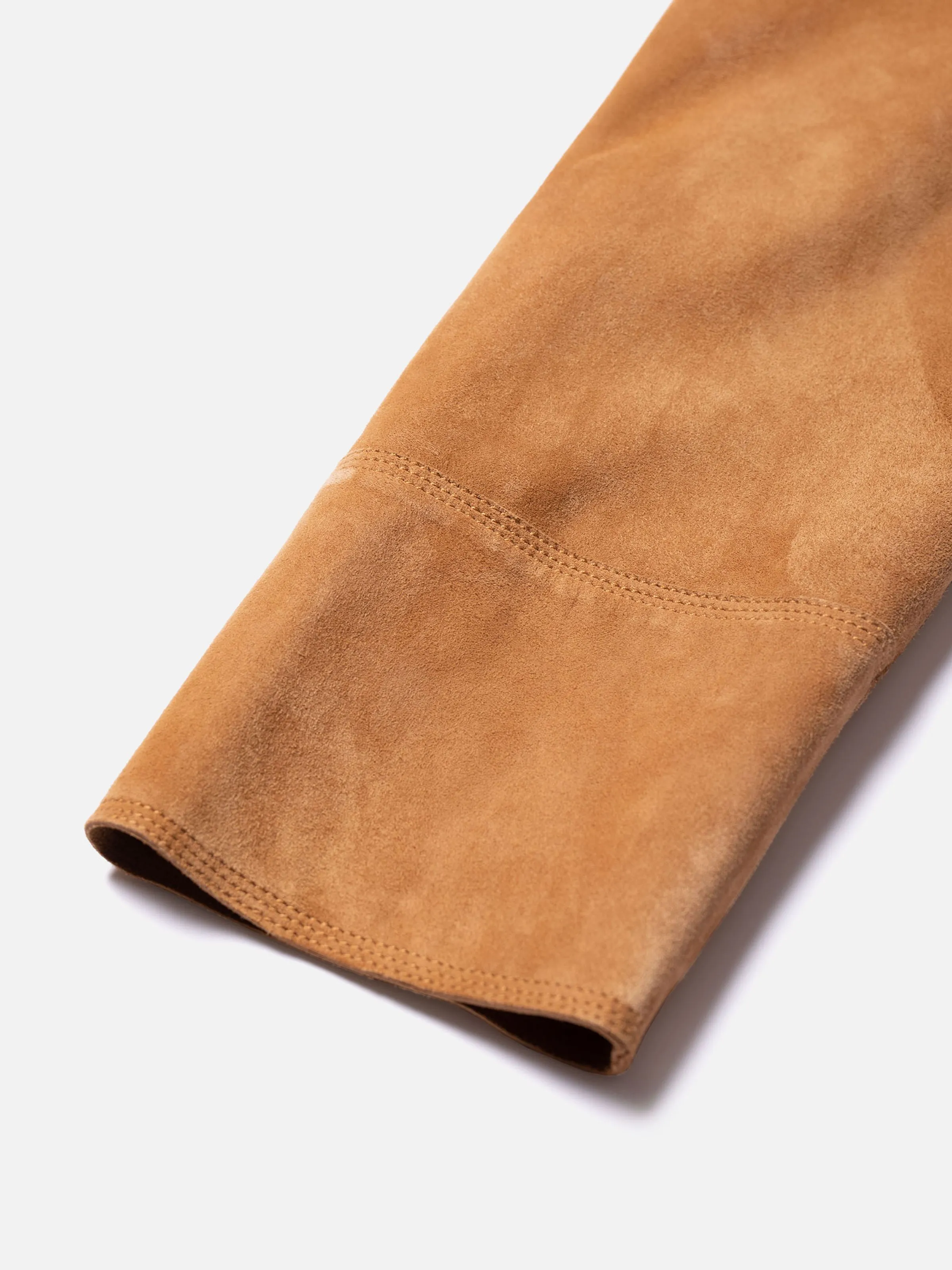 Ilse Suede Coat Tobacco