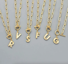 Initial Chain Necklace