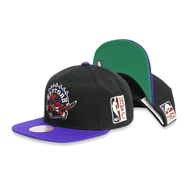 [JS19297BLACK] Toronto Raptors Patch N Go Men's Snapback