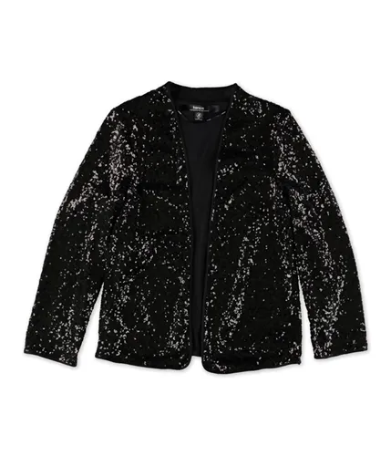 Kensie Womens Sequins Bolero Jacket