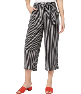 Maison Jules Womens Tie-Front Culotte Pants, TW1