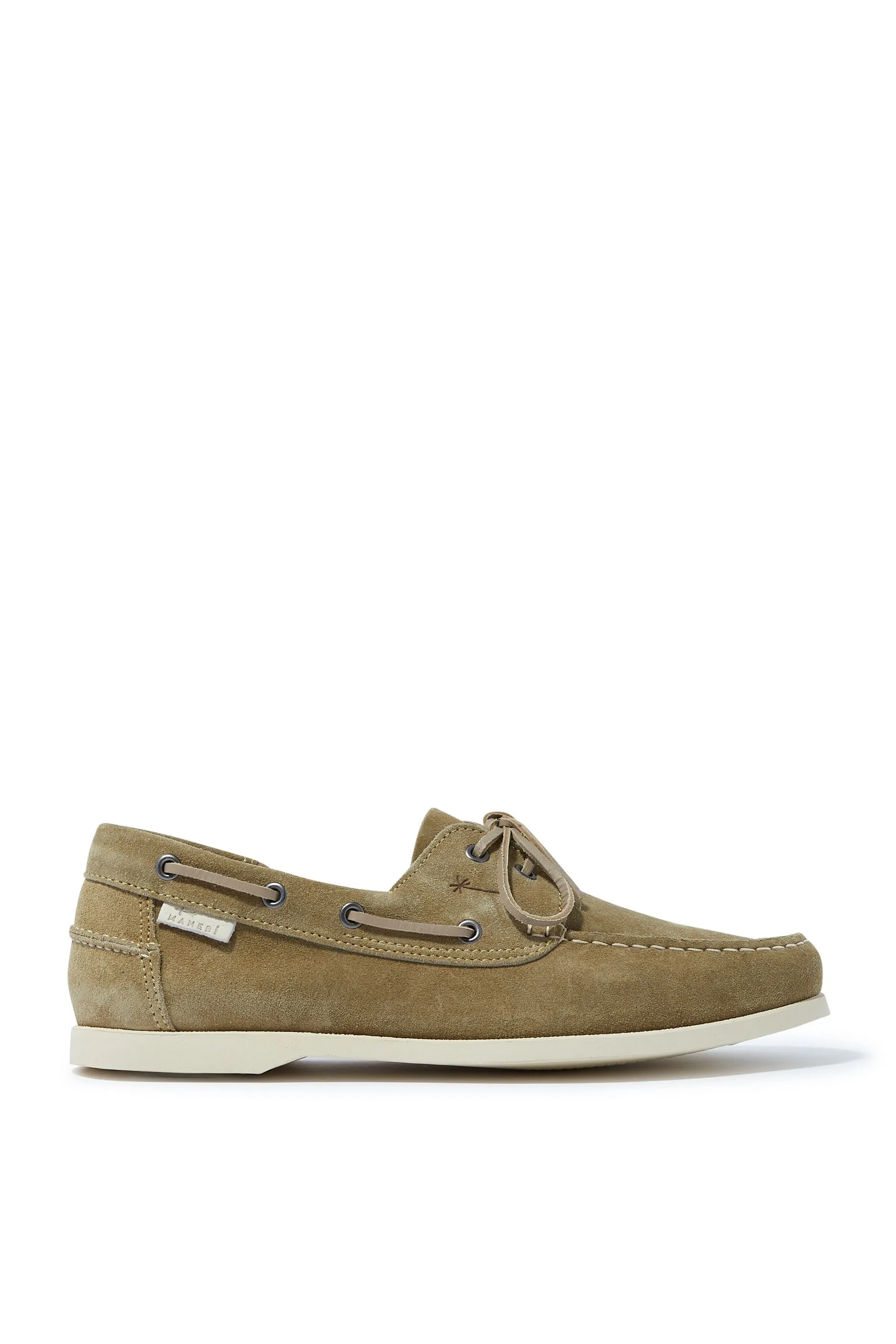 Manebi Suede Boat Shoes