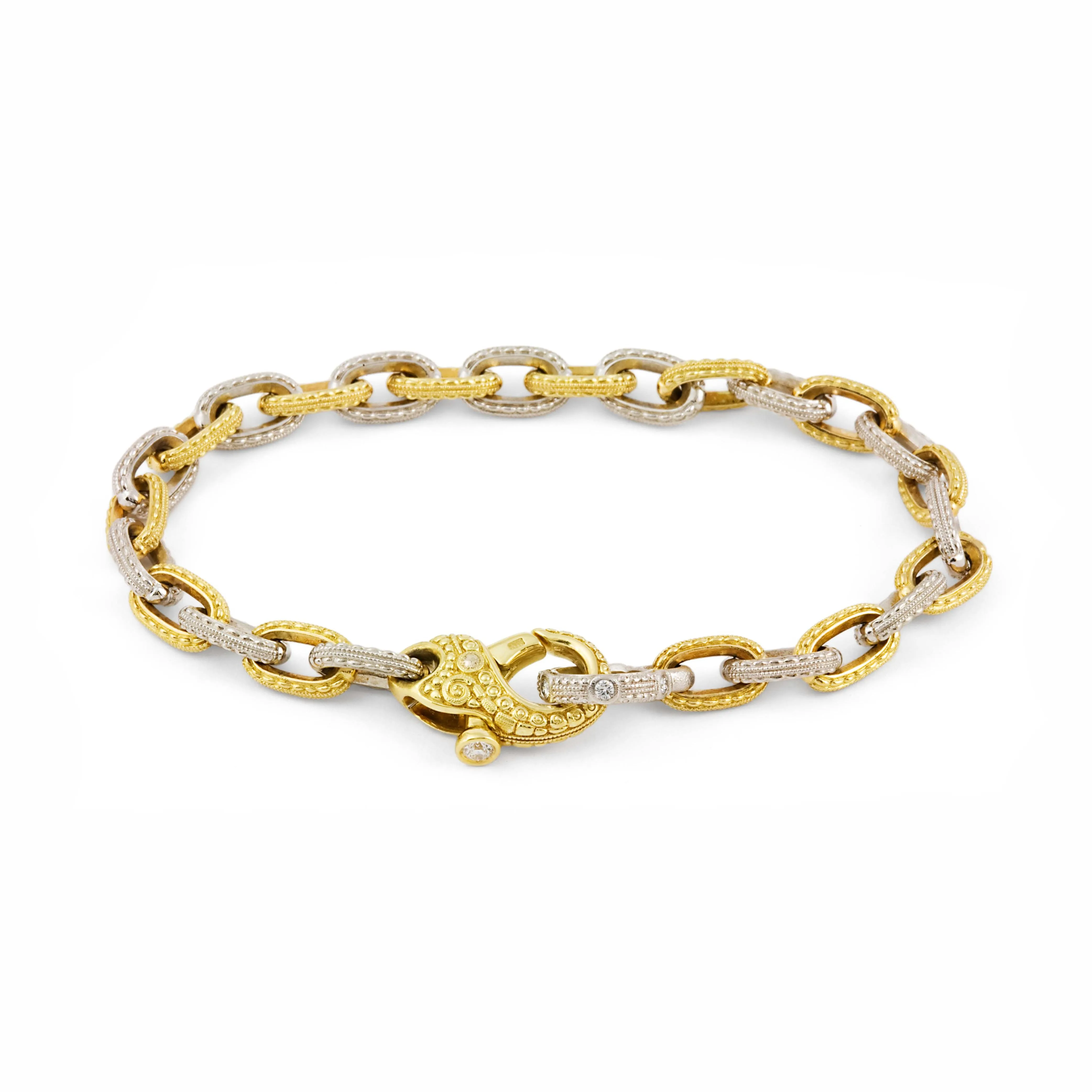 Milgrain Victorian Chain Bracelet