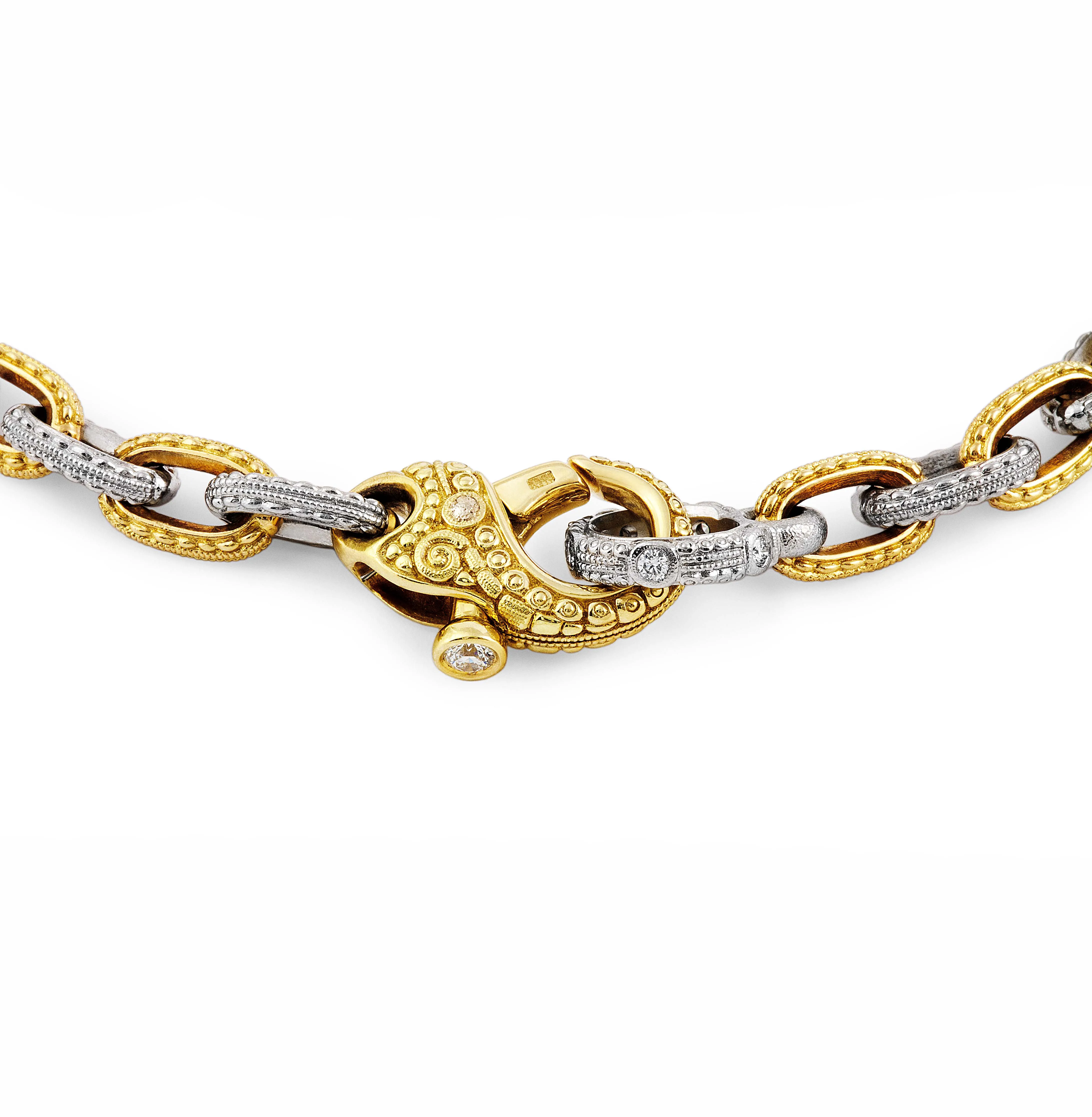 Milgrain Victorian Chain Bracelet