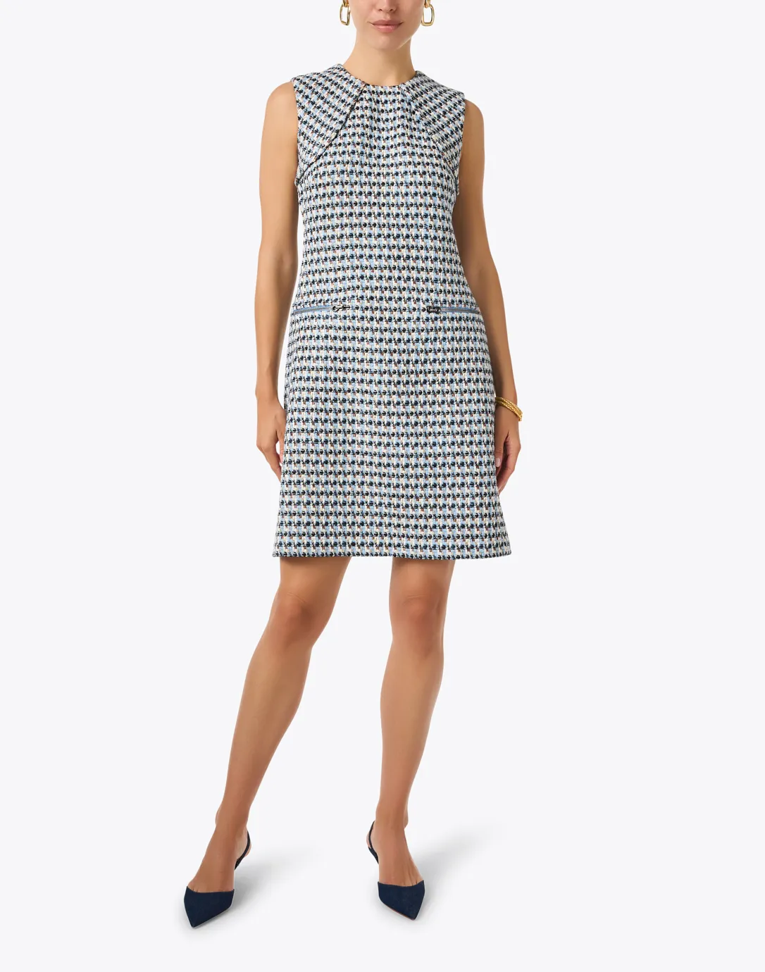 Multi Tweed Sheath Dress