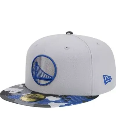 New Era Men's NBA Golden State Warriors Active Color Visor 59FIFTY Fitted Hat