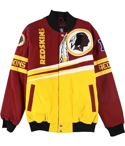 Nfl Mens Washington Redskins Varsity Jacket, TW2