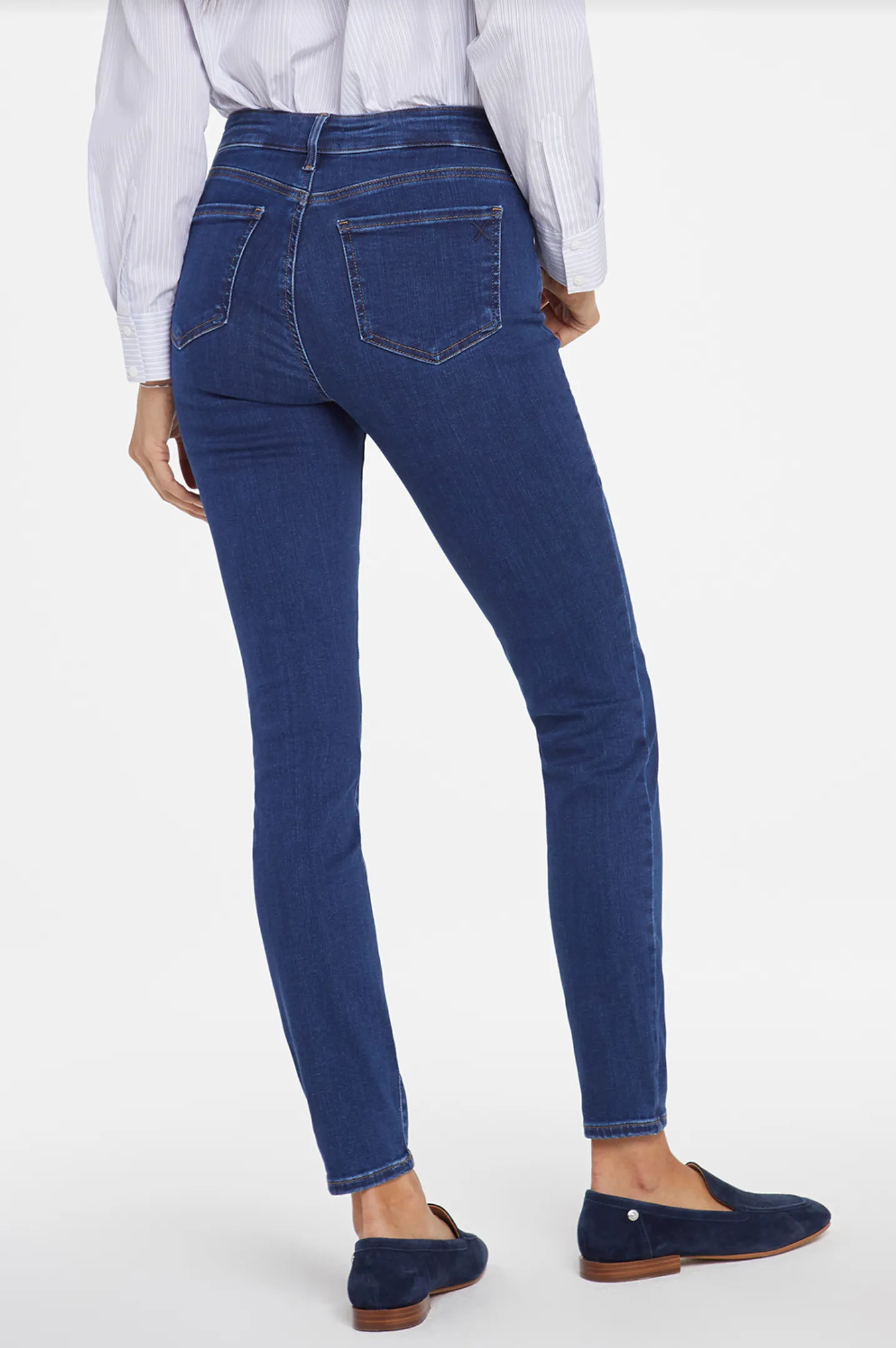 NYDJ Ami skinny PETITE jeans (mid-rise, zip)