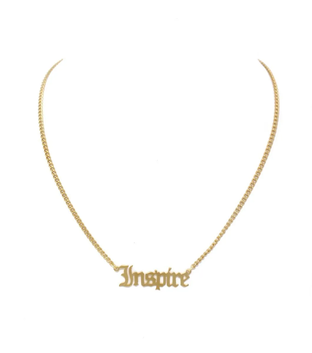 One Self Reminder Inspire Necklace