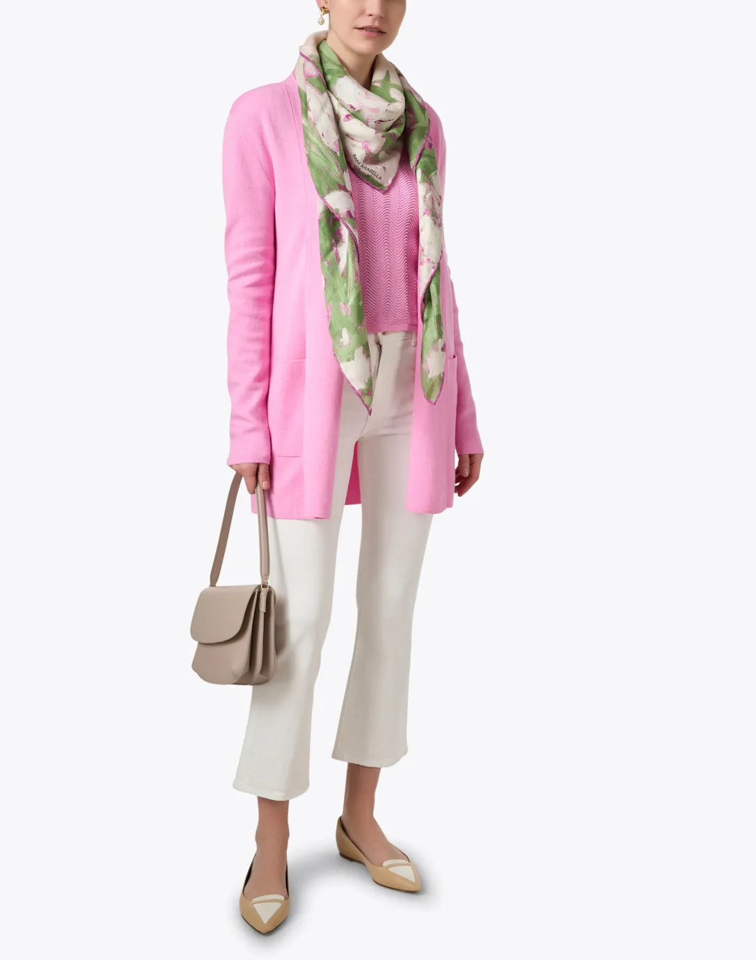 Pink Cotton Silk Travel Coat