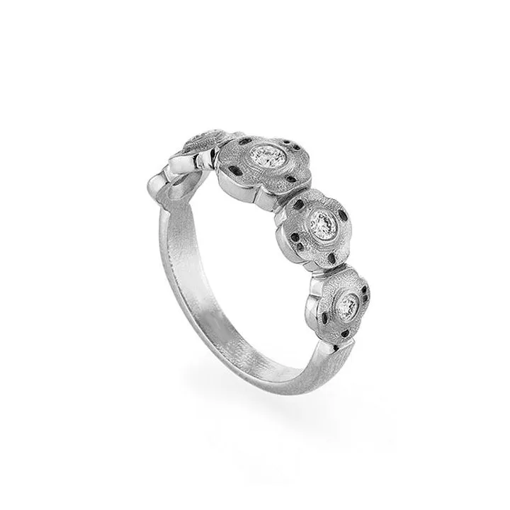 Platinum 'Flora' Ring